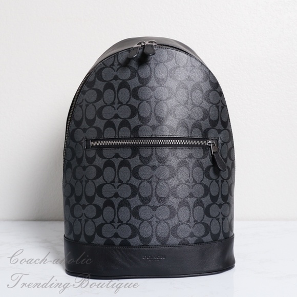 Coach Bags Nwt Coach West Slim Backpack In Signature Canvas Poshmark